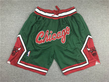 Load image into Gallery viewer, Chicago Bulls Shorts Red Green
