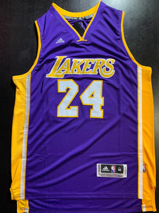 Kobe Bryant #24 Los Angeles Lakers Purple Jersey