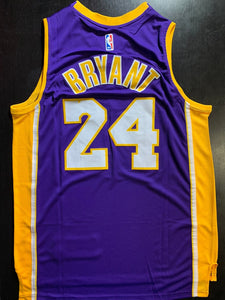 Kobe Bryant #24 Los Angeles Lakers Purple Jersey